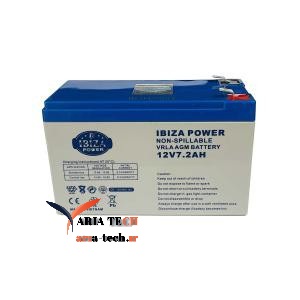 باتری 12 ولت 7.2 آمپر وارداتی